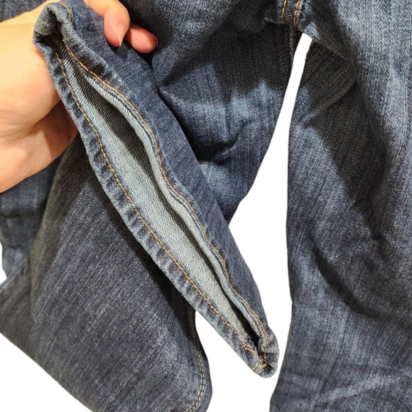 American Eagle Outfitters Jeans Women's Size 10 Blue Stretch Flare Artist - Picture 6 of 16